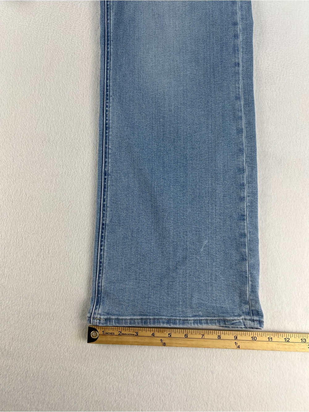 Quince Light Blue Wide-Leg Women’s Jeans - Picture 10 of 11